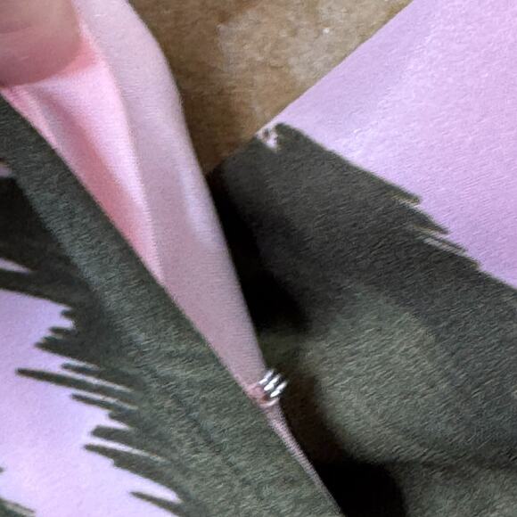 Anthropologie Hutch Leah Dress Womens MP Medium Petite True Wrap Pink - Picture 9 of 11